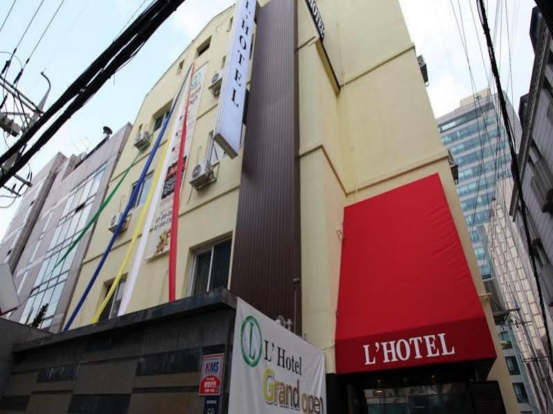 Gangnam L Hotel Seoul Eksteriør bilde
